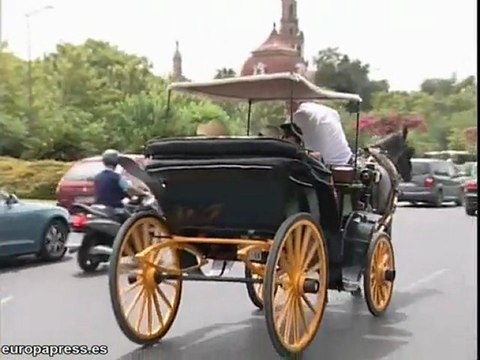 Altas temperaturas en Sevilla