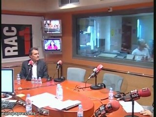 Artur Mas entrevistado en radio