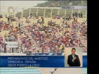 Previa a las prácticas de Venezuela y España