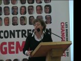 Marie-Christine Blandin - Rencontres du Changement Maubeuge