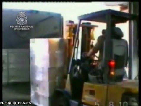 Encontrados 600 kg de hachís entre cajas de vino