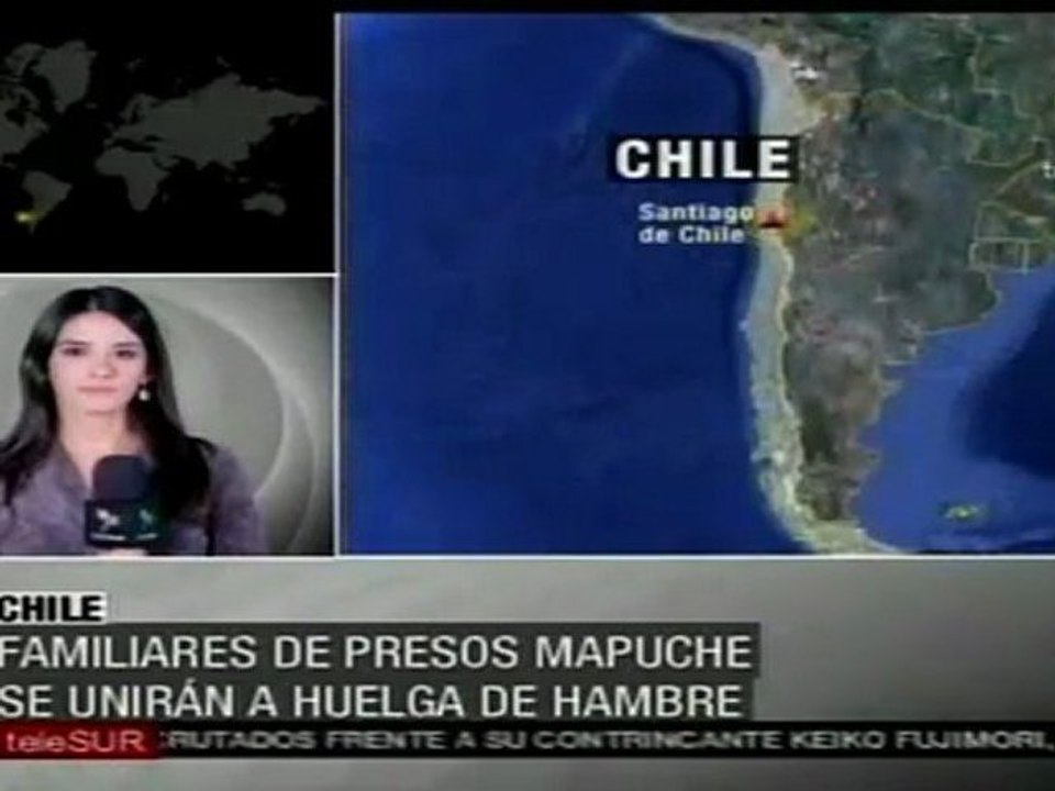 Familiares de presos mapuches se unirán a huelga de hambre