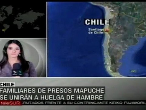 Familiares de presos mapuches se unirán a huelga de hambre