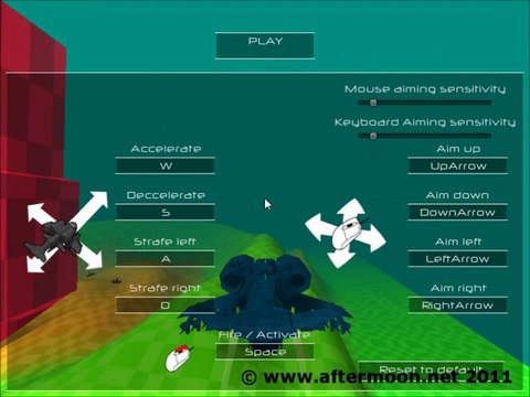 MyProject2011: Unity Shooter, customize controls menu