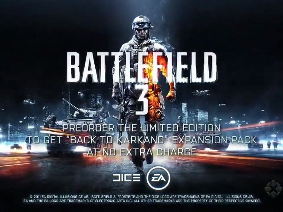 Battlefield 3 - E3 2011 Frostbite Trailer [HD]