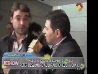 Pedro en Este es el Show - 06 de Junio 2011