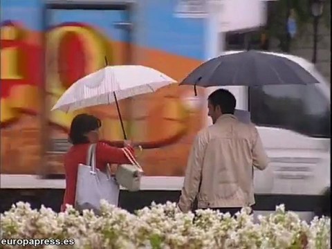 Lluvia y mal tiempo en pleno agosto en Bilbao
