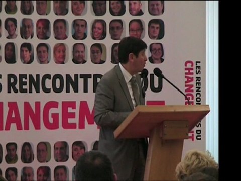 Patrick Kanner - Rencontres du Changement Maubeuge