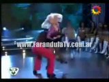 FarandulaTv.com.ar Baile de Wanda Nara ritmo Cha cha cha. Bailando 2011
