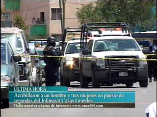 ACRIBILLAN A 1 HOMBRE Y 3 MUJERES EN PUESTO DE SEGUNDAS, CD JUAREZ