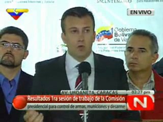 En 5 fases se implementará el control de armas, municiones y desarme