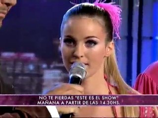 Rocío Guirao Díaz: Bailando 2011 02 Cha Cha Cha eltrece.com.ar