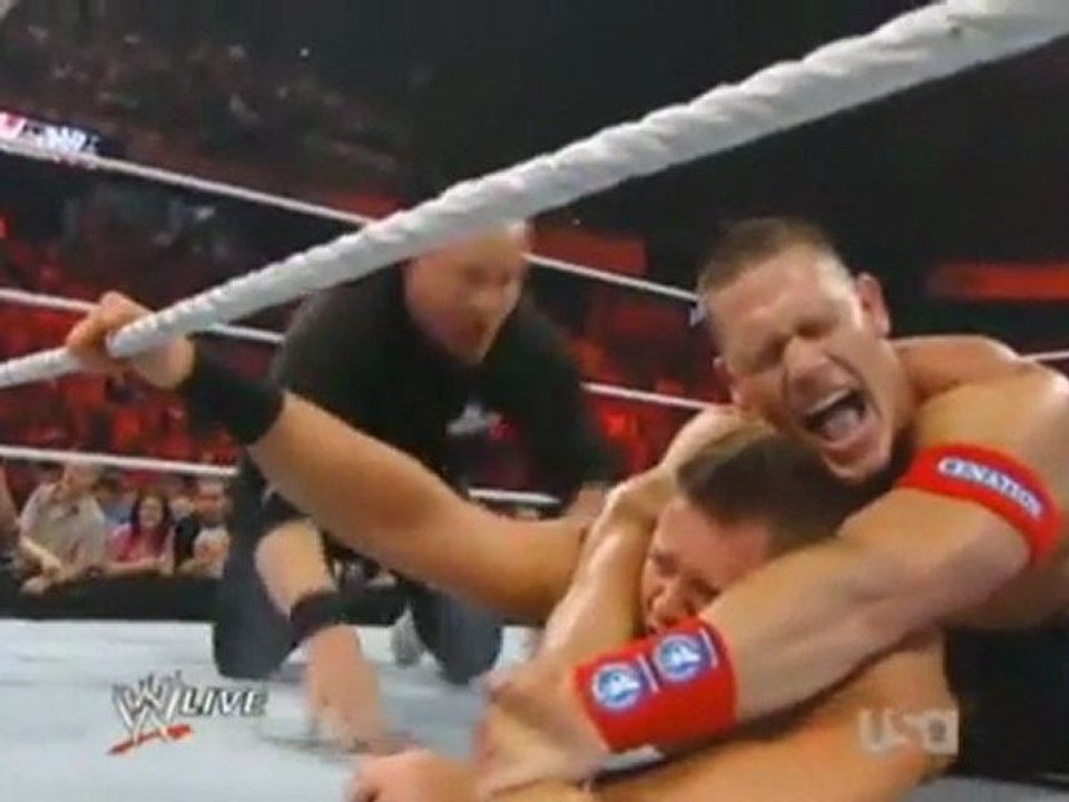 Alex Riley & John Cena vs The Miz & R-Truth 6-6-11 Part 2