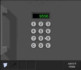 Escape from the Room with a Glass Door walkthrough