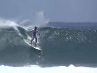 Surfing Lances Left at  Kingfisherbay Resort mentawai Indonesia