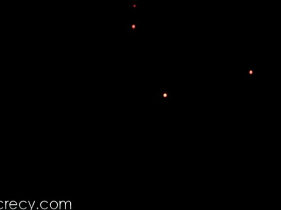 UFO Dropping Light Orbs - Utah USA - 14. Februar 2011