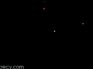 UFO Dropping Light Orbs - Utah USA - 14. Februar 2011