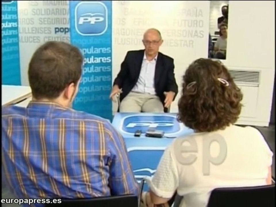 Blanco y Montoro, a cuestas con los impuestos