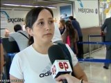 Pasajeros en tierra por cierre aerolínea Mexicana