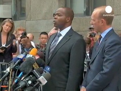 DSK is heckled as he pleads not guilty to sex charges