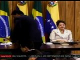 Rousseff y Chávez dan continuidad a cooperación binacional