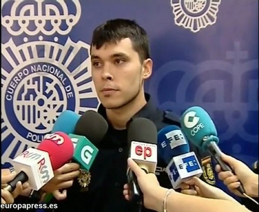 "Cuando llegamos se estaba rociando con gasolina"