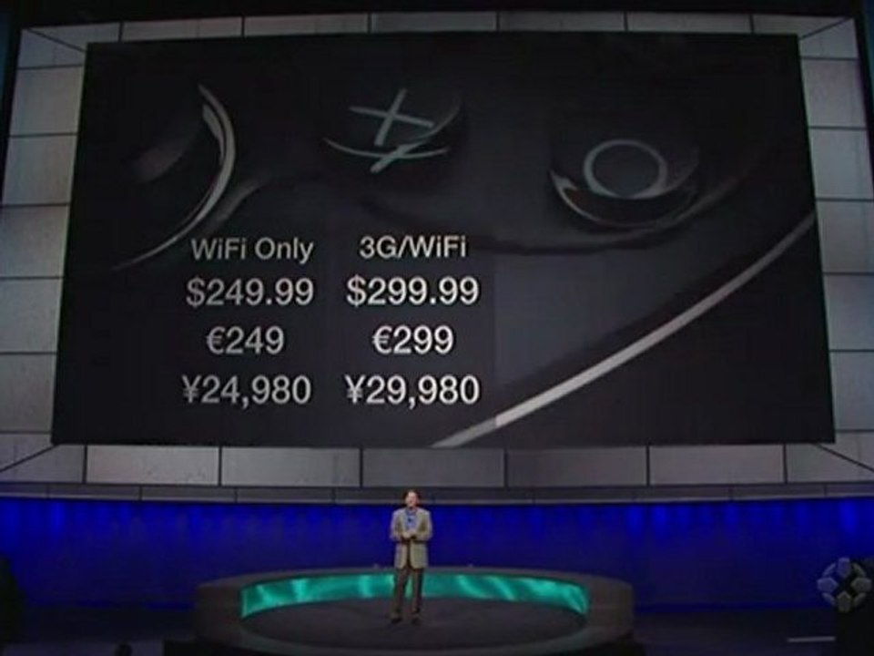 E3 2011 : Sony annonce les prix de la Playstation Vita
