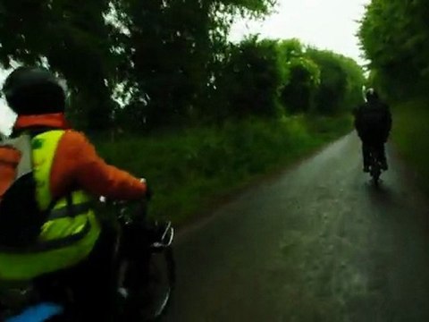 Randonnée Solex sur les traces du débarquement le 05/06/11