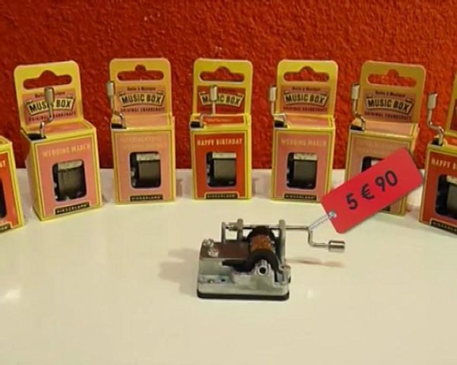 Music Box Happy Birthday (Joyeux Anniversaire)