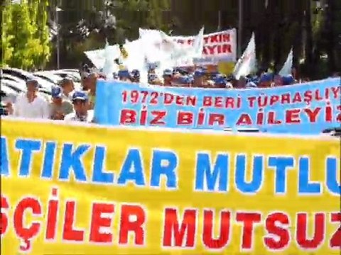 tüpraş izmir rafinerisi eylem9 aliağa