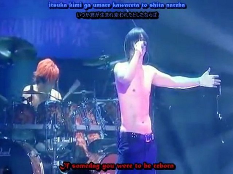 [S_M] GACKT- KIMI GA MATTE IRU KARA YFC OTOKO MATSURI LIVE [E&K&R SUB]