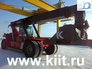 Видео работа контейнерного погрузчика KALMAR или для чего нужны ричстакеры Кальмар