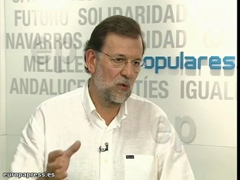 Rajoy presentará plan global y bajará impuestos