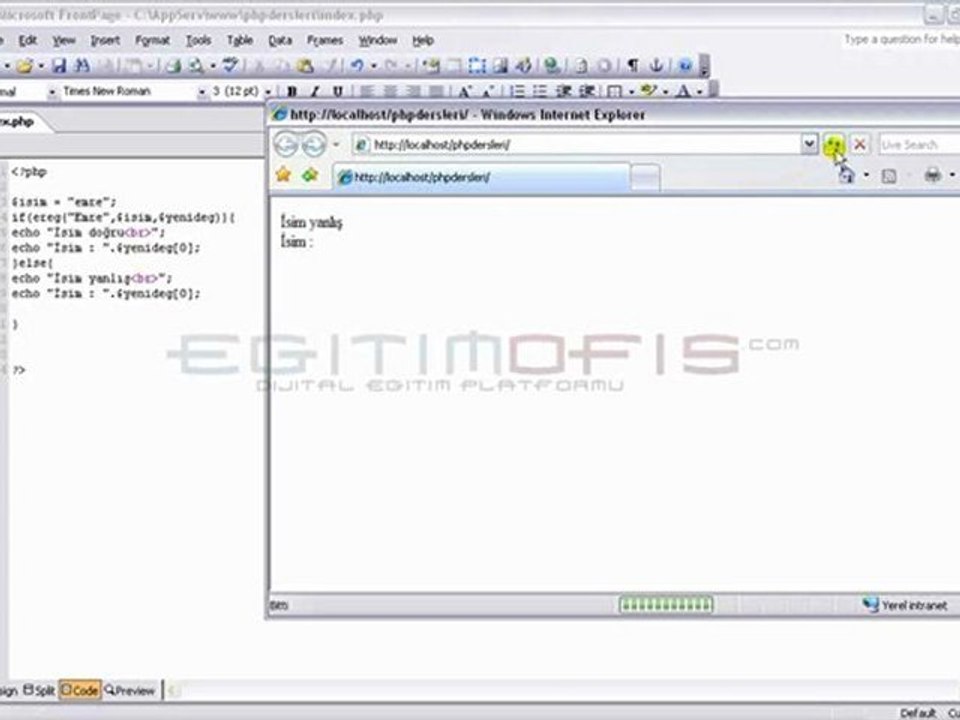 Php Ders 43 - Ereg ve Eregi Komutları 1