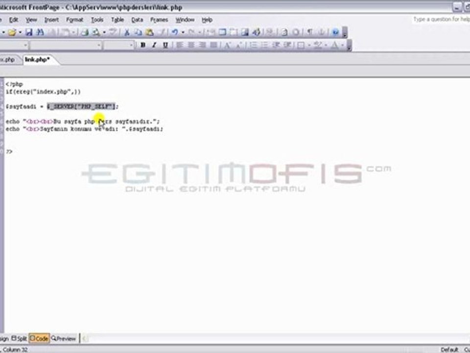 Php Ders 44 - Ereg ve Eregi Komutları 2
