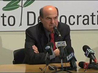 Bersani - L'invito del PD alla partecipazione