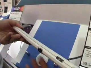 MSI Windpad 120W Intel "Cedar Trail" tablet hands-on