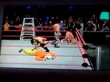 Extreme Rules ~ Unified WWE Tag Team Championship ~ Tag Team Ladder Match ~ Vincent & Gaetan vs Judicaël & Evan Bourne