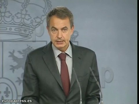 Zapatero agradece cooperación de otros gobiernos