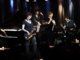 round midnight - esther kaiser (voc)+andreas schmidt (p)+anna webber (sax)+jan roder (bass)+max andrzejewski (drums) @ a-trane berlin, 2011