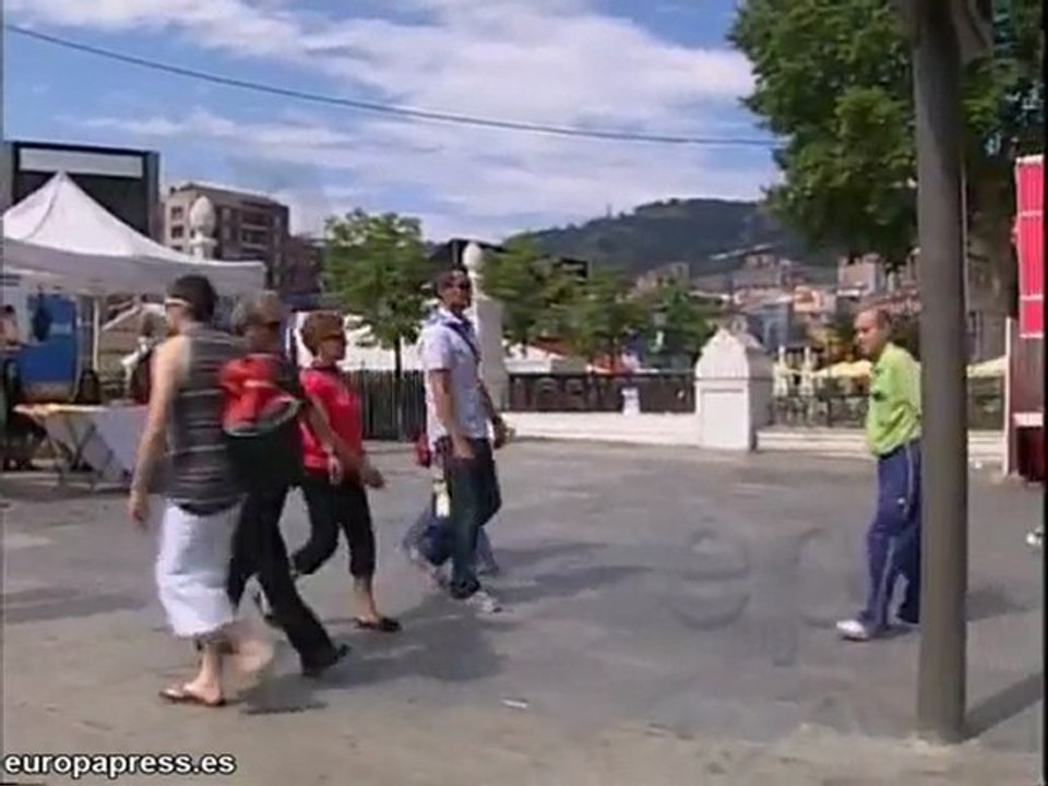 Bilbao disfruta de unas agradebles temperaturas
