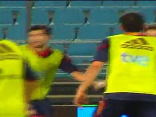 España cierra con Venezuela un año como campeona del mundo