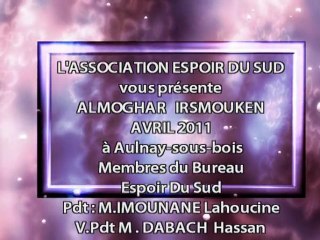 Extrait du DVD de la soirée Almoghar Irsmouken 24/04/2011.