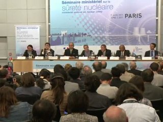 Sûreté nucléaire: séminaire ministériel international à Paris