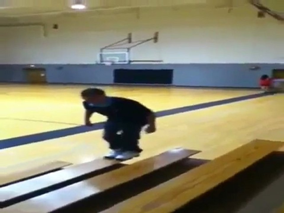 Backflip fail