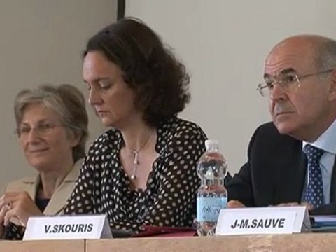 Inauguration de l'institut européen du droit : itw de Mme Fauvarque-Cosson