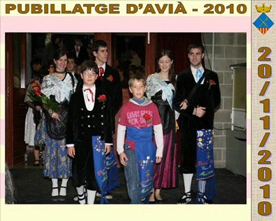 Elecció del Pubillatge d'Avia 2010