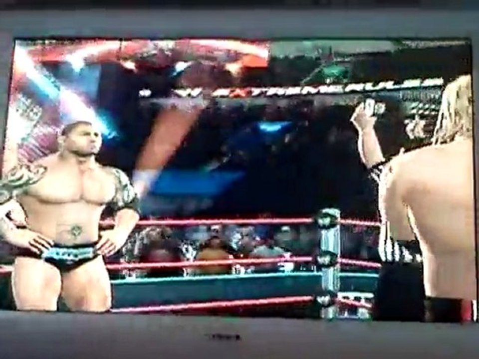 Extreme Rules ~ WWE Championship ~ Extreme Rules Match ~ Batista vs Edge