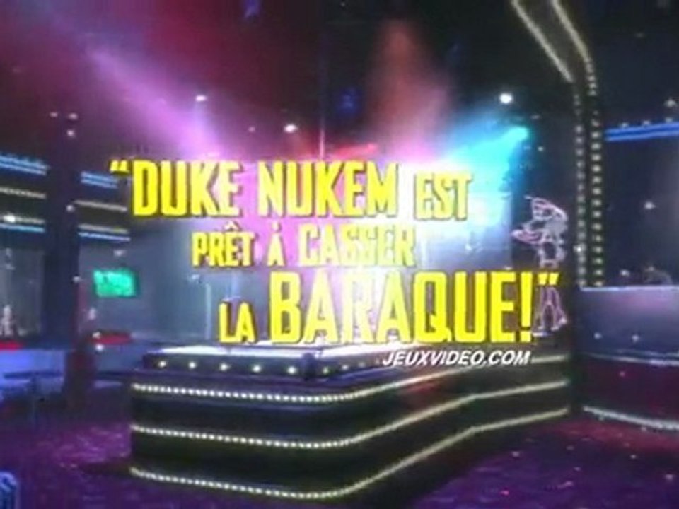 La bande-annonce de Duke Nukem Forever