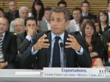 Table ronde avec N. Sarkozy dans la Nièvre